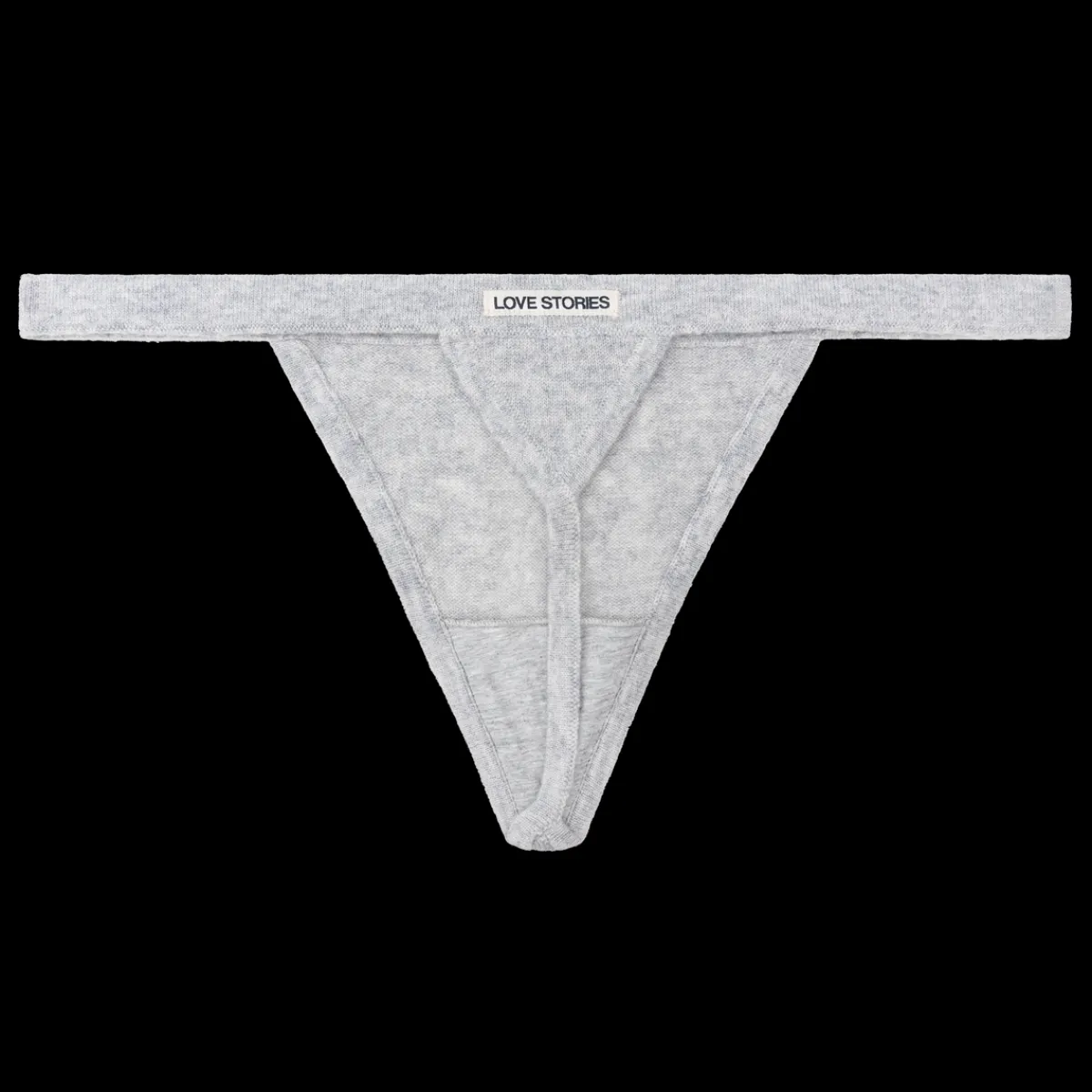 Love Stories Carole String-Slip im Tanga-Stil Grau Best