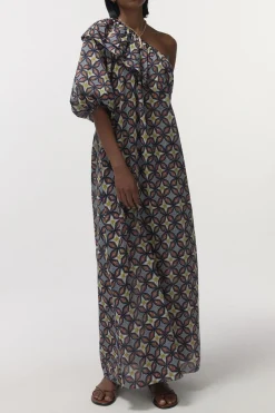 Love Stories Everly Kleid mit einer Schulter Blau Best
