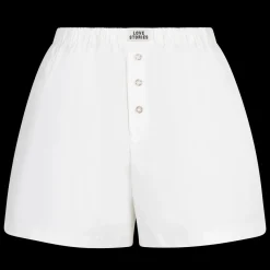 Love Stories James Shorts im Boxershorts-Stil Weiß Outlet