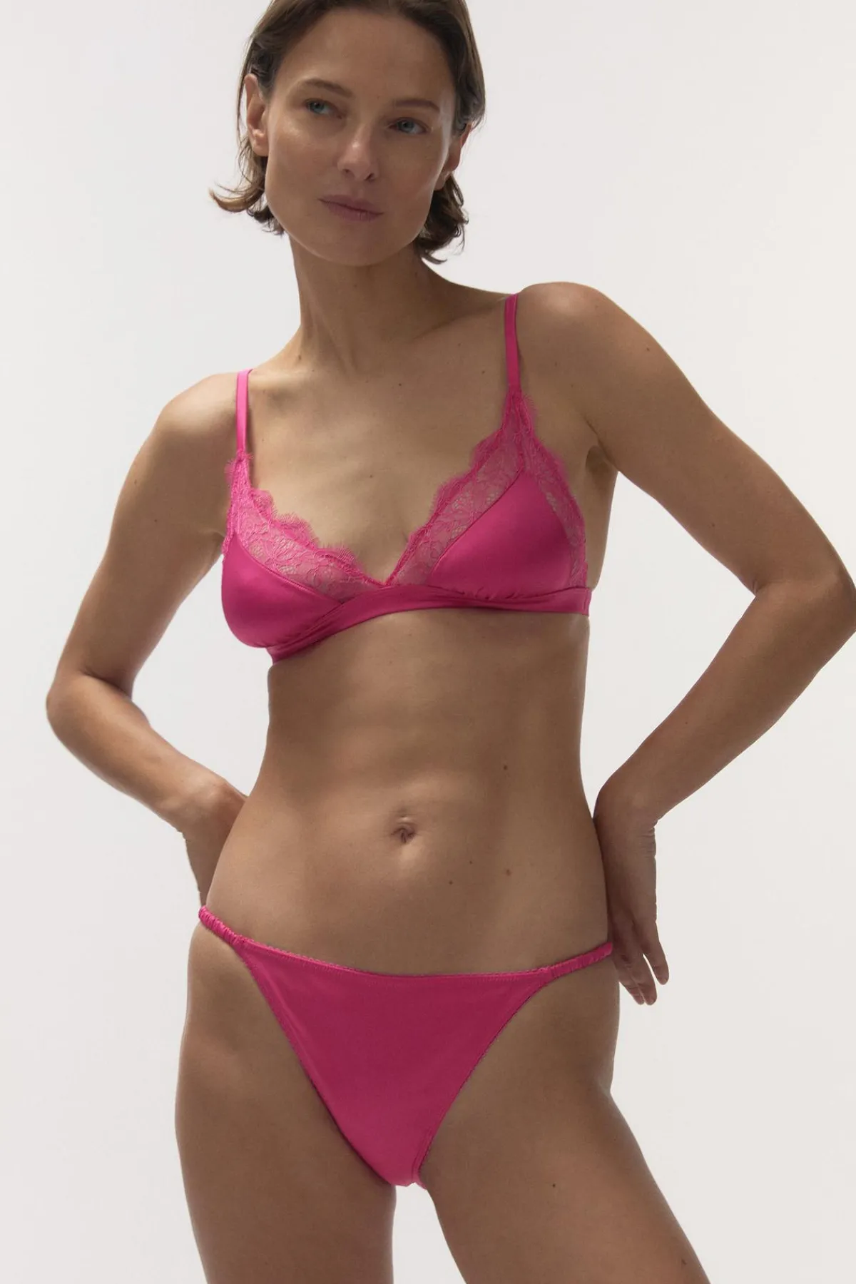 Love Stories Lily String-Slip im Tanga-Stil Pink Outlet