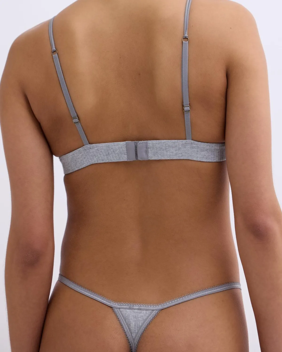 Love Stories Love Lace Zarte Triangle-Bralette Grau New