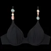 Love Stories Romeo Elegantes Bikinioberteil mit Bügel Schwarz Fashion