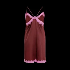 Love Stories Willow Kurzes Slip-Kleid Burgund Online